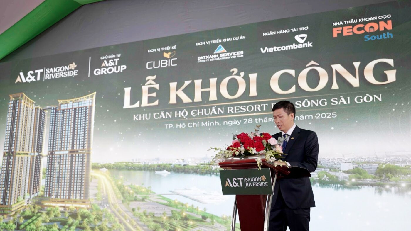 A&T Saigon Riverside chính thức khởi công xây dựng