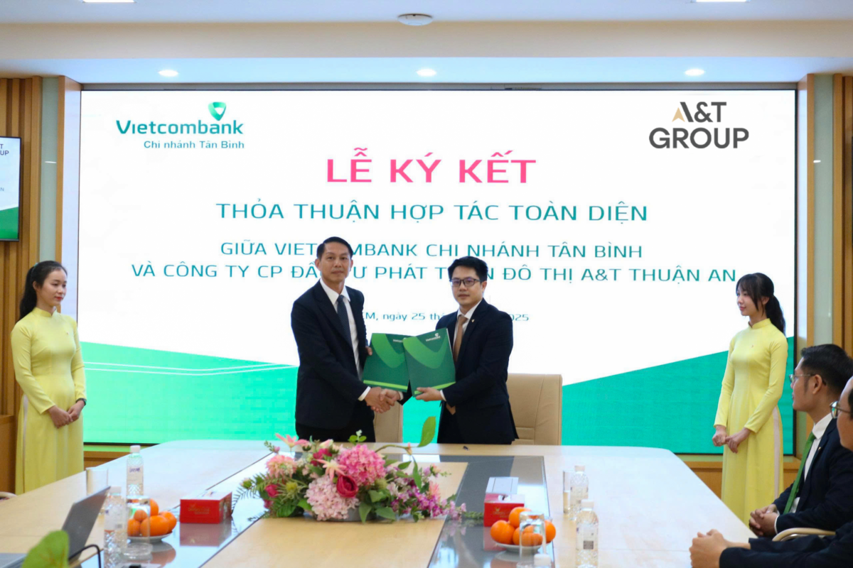 Lễ Ký Kết Hợp Tác A&T Thuận An – Vietcombank