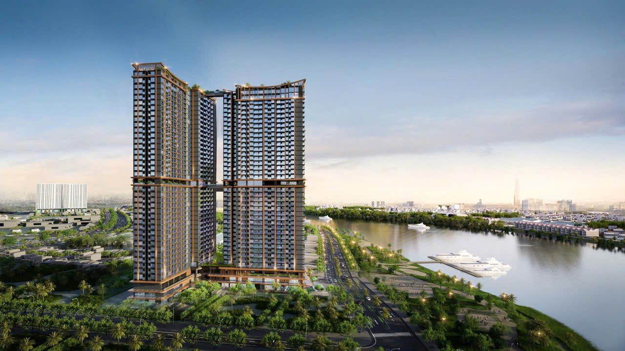 Một góc phối cảnh dự kiến của khu căn hộ A&T Saigon Riverside