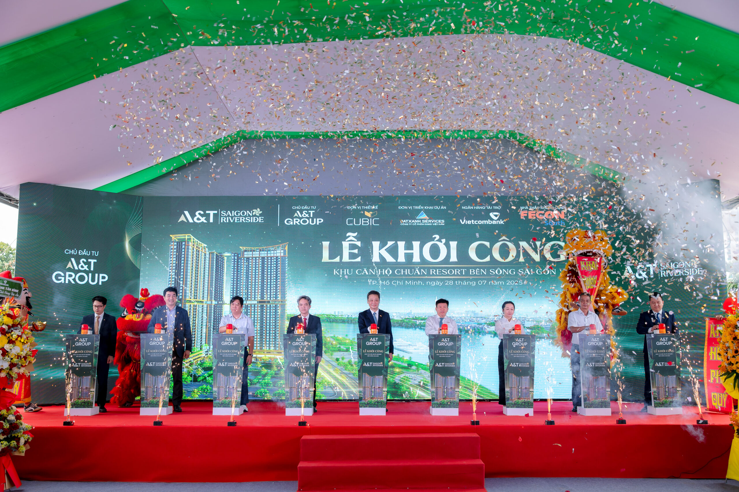 A&T Saigon Riverside chính thức khởi công xây dựng